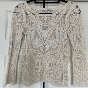 Lace blouse